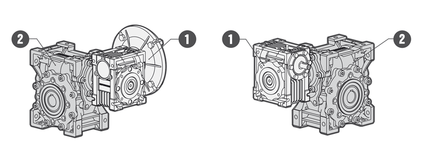 1 - Первая ступень; 2 - Вторая ступень